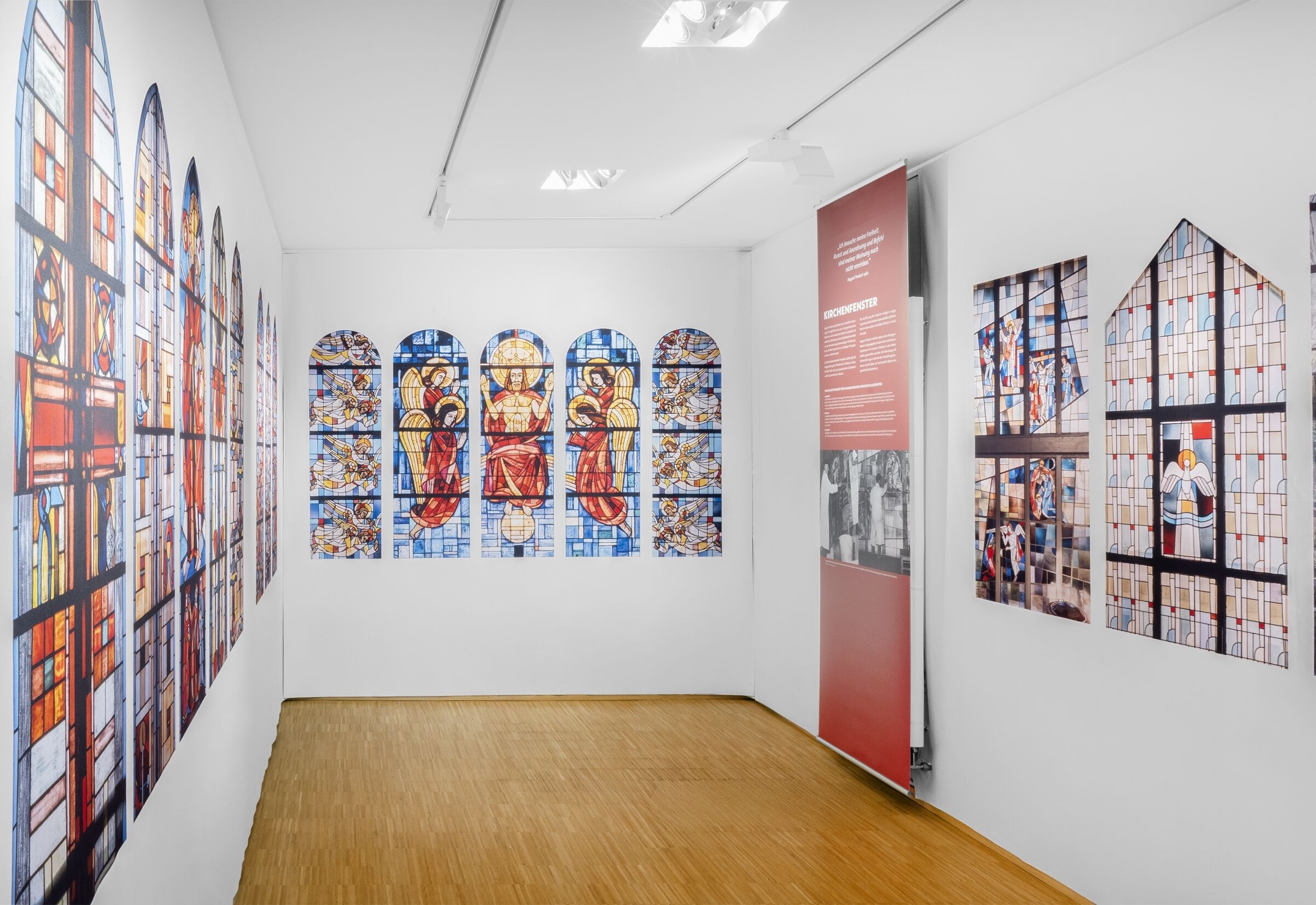 Impression aus der Ausstellung August Peukert