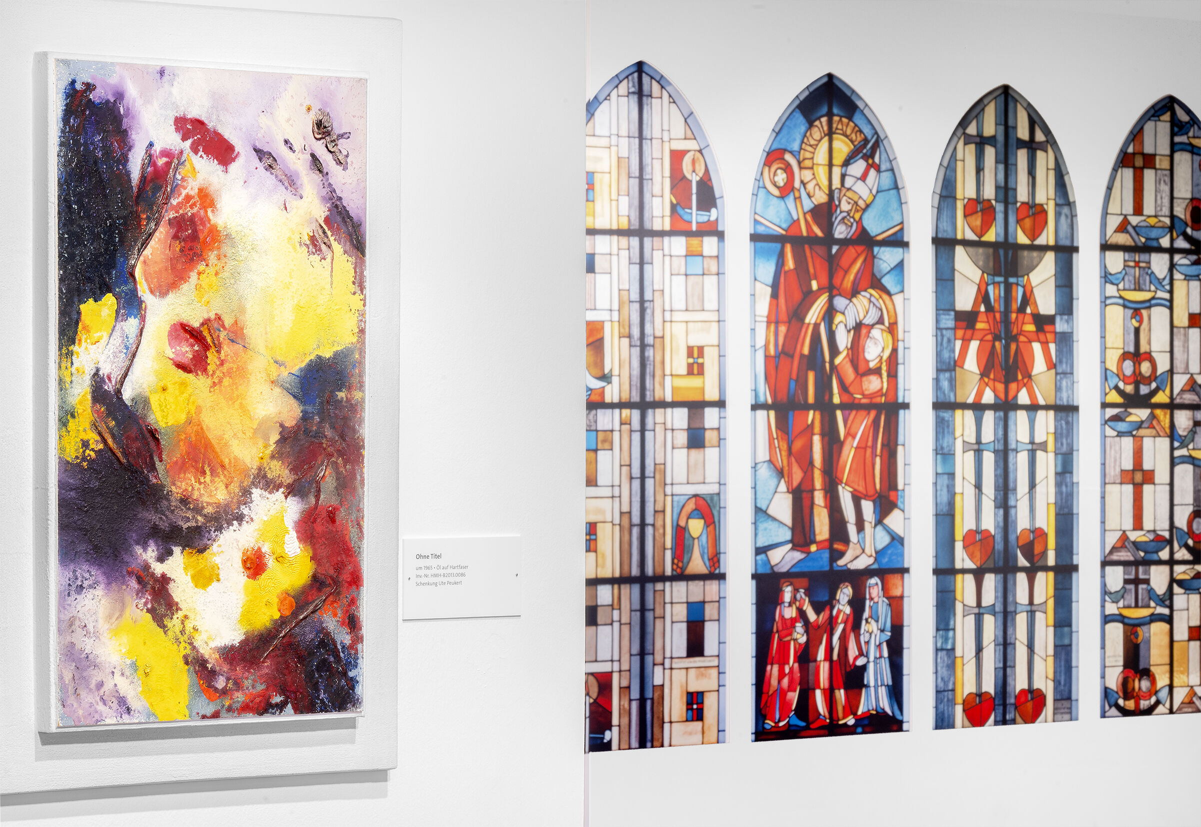 Impression aus der Ausstellung August Peukert