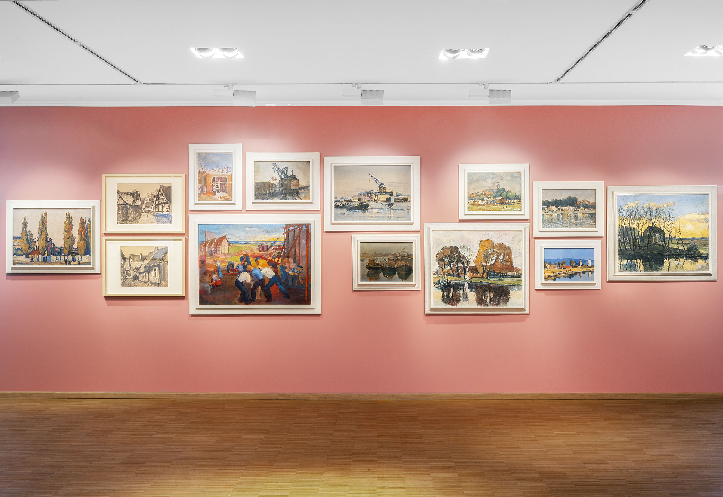Impression aus der Ausstellung August Peukert