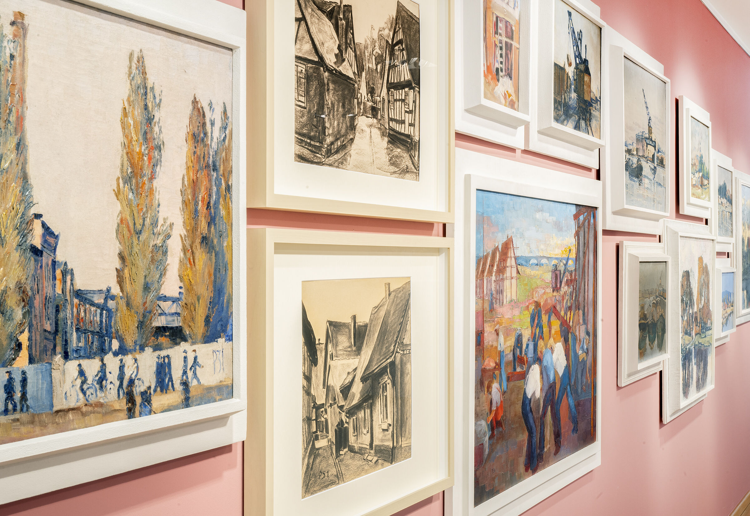 Impression aus der Ausstellung August Peukert