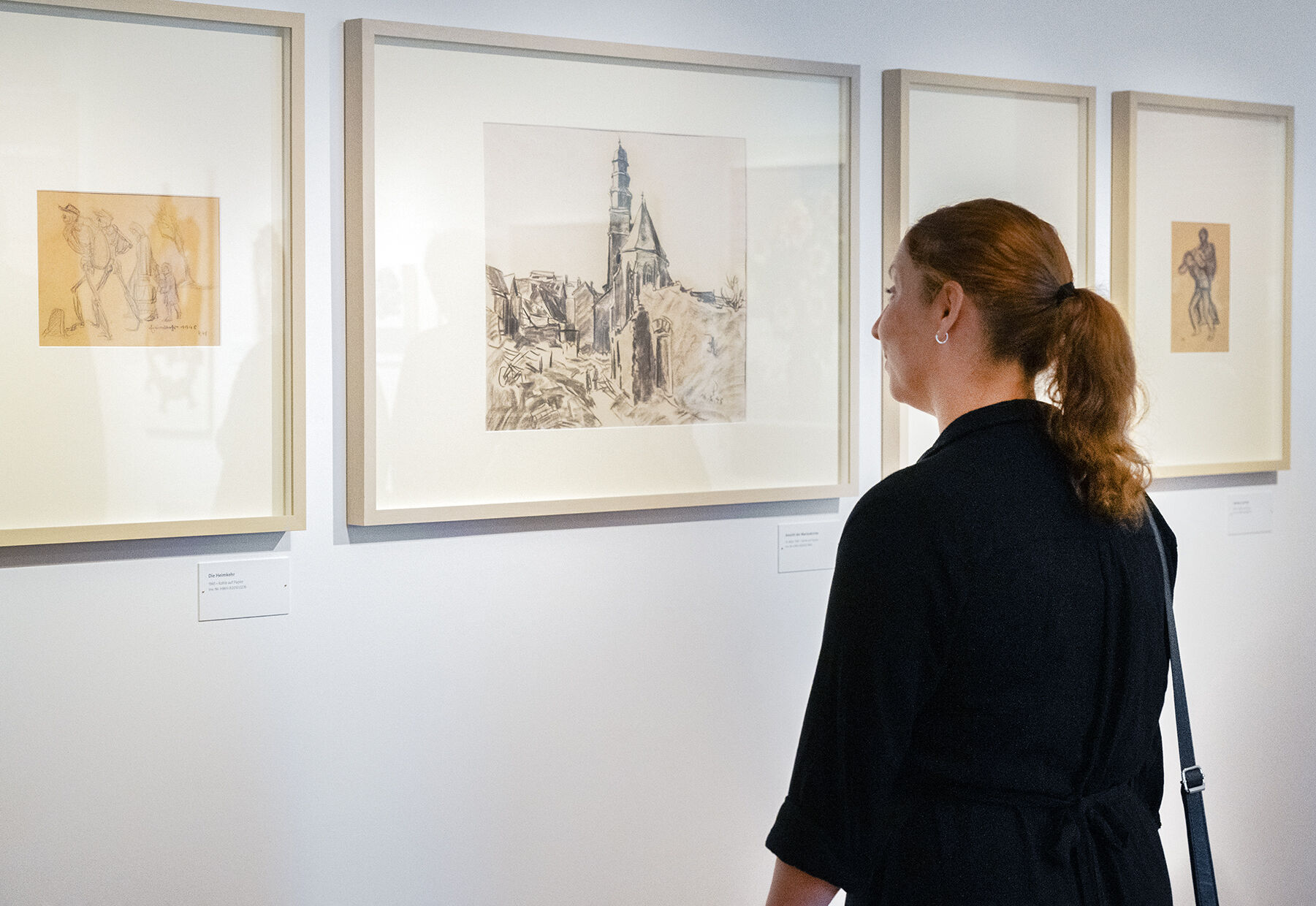 Impression aus der Ausstellung August Peukert