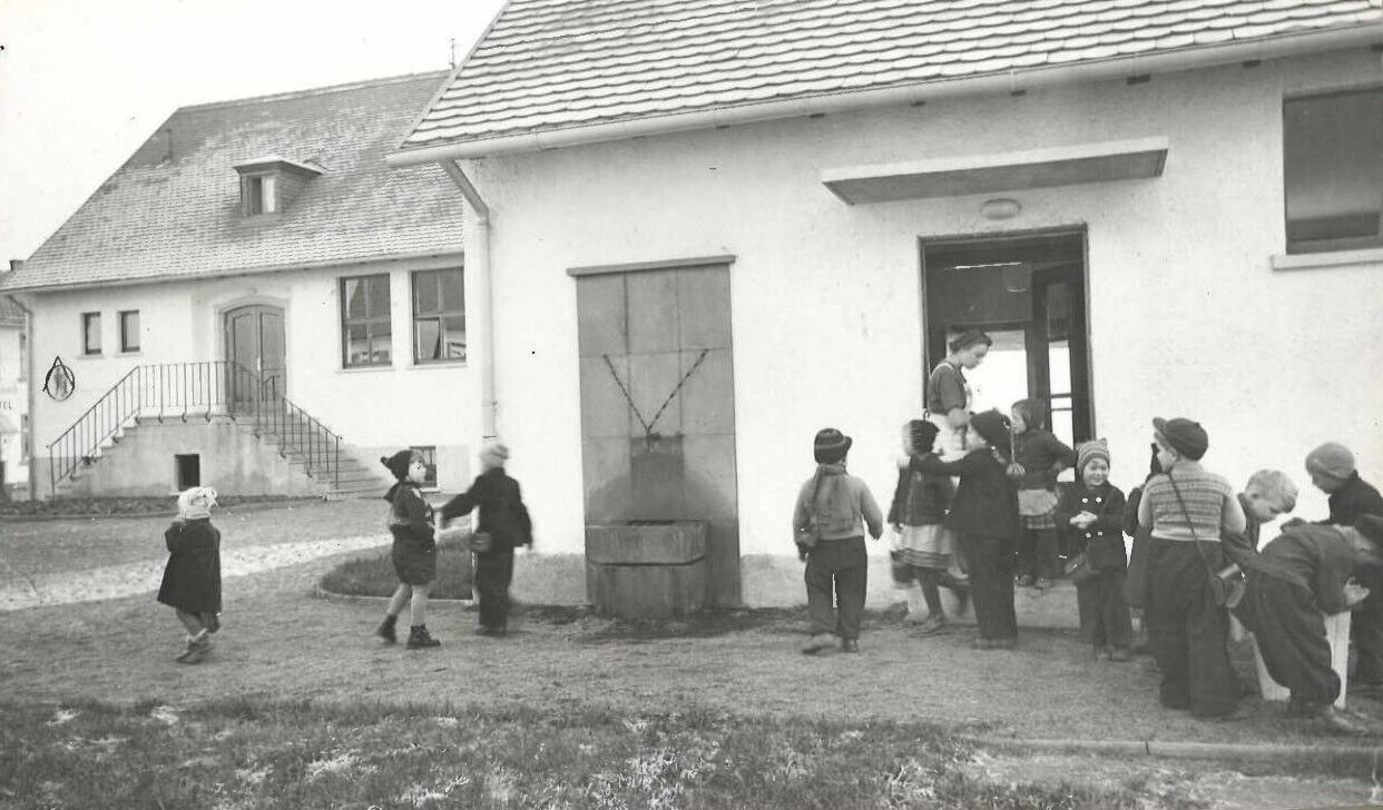 Postkarte „Gruß vom Hanauer Lamboywaldfest“ von Wilhelm Schultz / Verlag Friedrich Wollenhaupt Hanau, um 1920