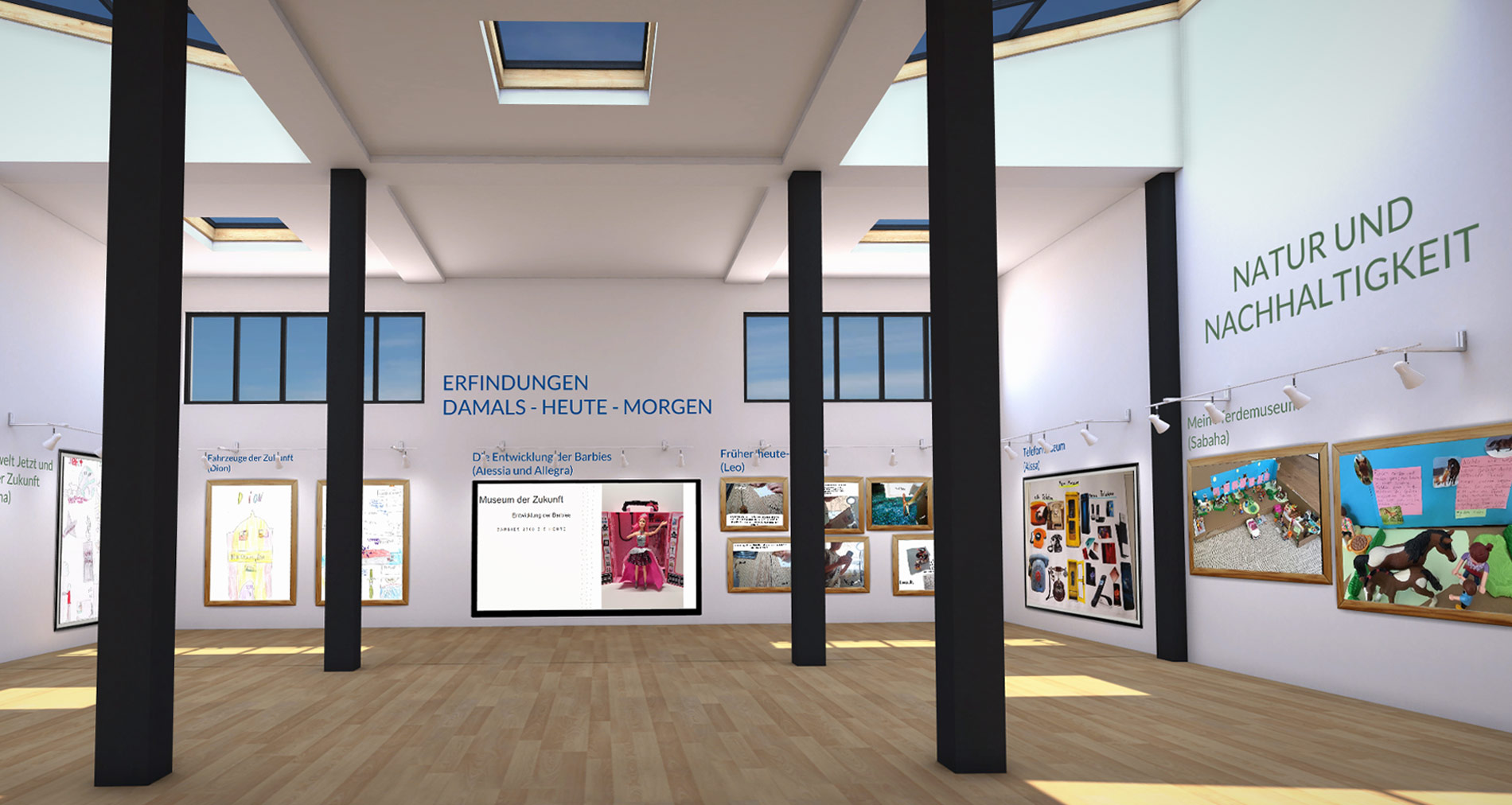 Virtuelle Ausstellung zum Museum der Zukunft